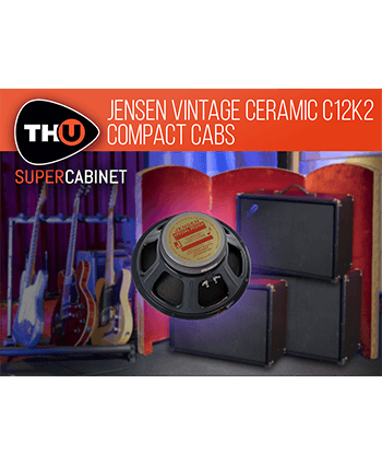 Jensen Vintage Ceramic C12K2 Compact Cabs - Supercab IR Library